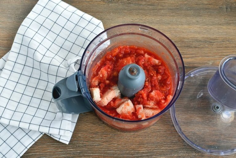 Step 2 - Smoky Salmorejo