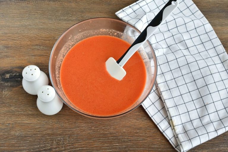 Step 5 - Smoky Salmorejo
