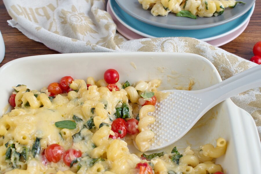 How to serve Spinach-Tomato Macaroni & Cheese