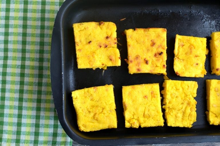Step 10 - Sweet Corn Polenta and Tomato Salad