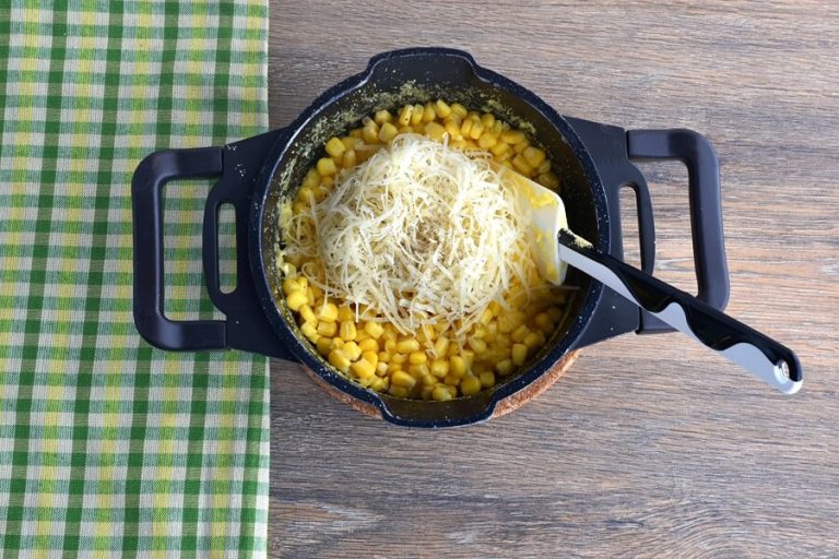 Step 2 - Sweet Corn Polenta and Tomato Salad