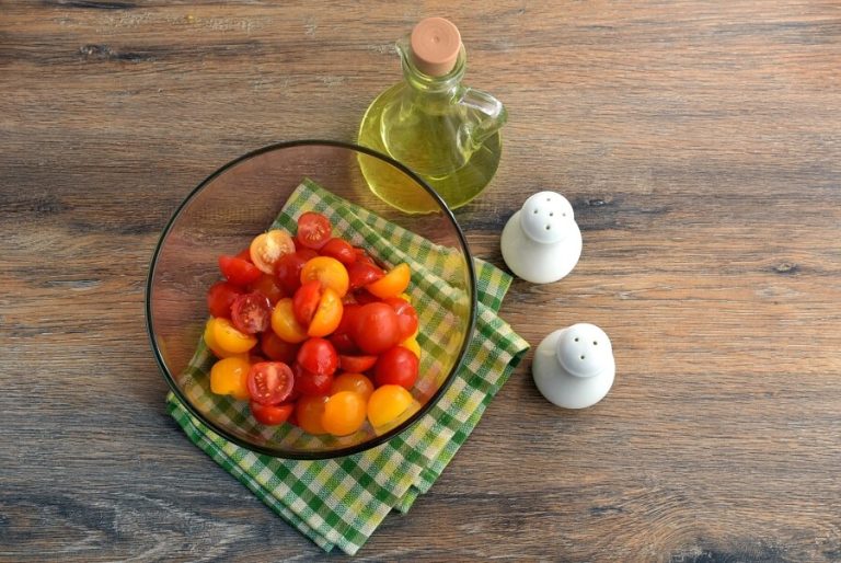 Step 8 - Sweet Corn Polenta and Tomato Salad