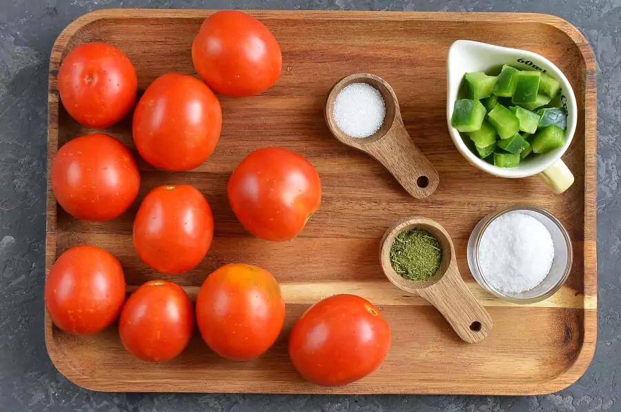 Ingredients for The Best Stewed Tomatoes Ever