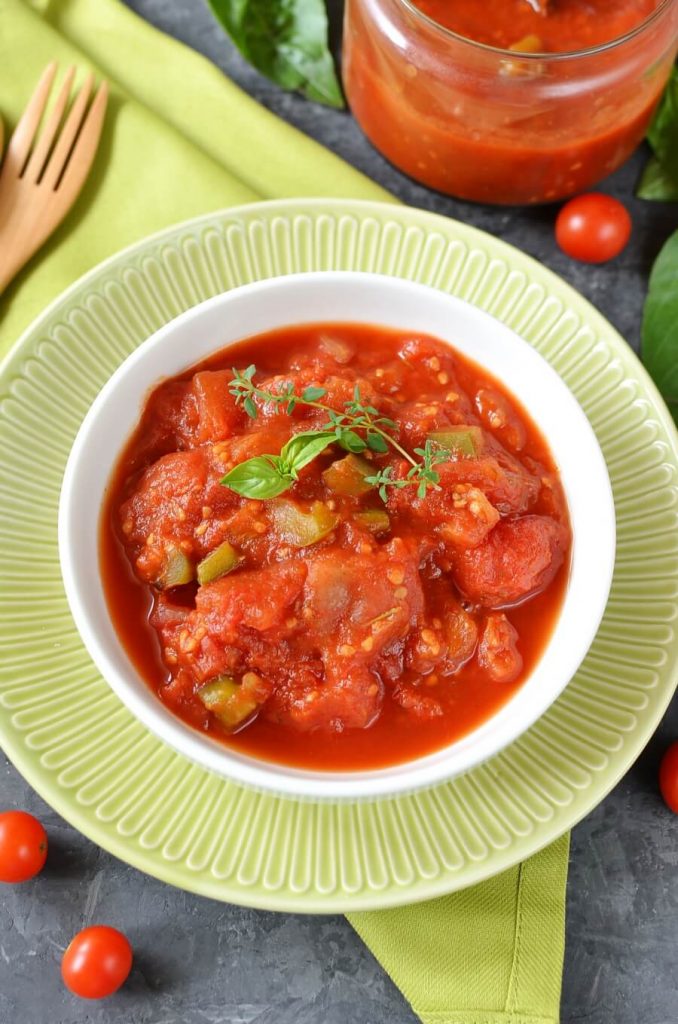 Simmered and Stewed Tomatoes