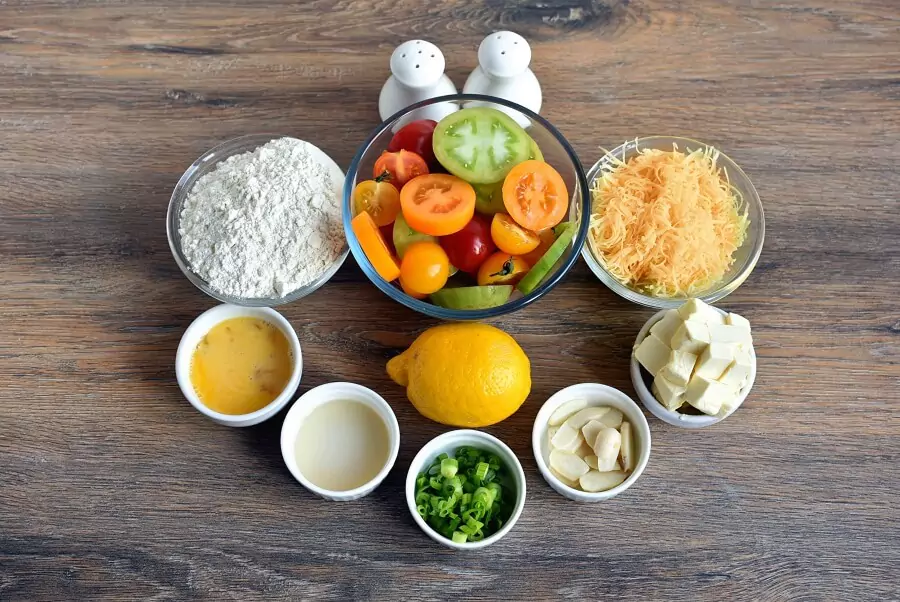 Ingredients for Tomato Galette