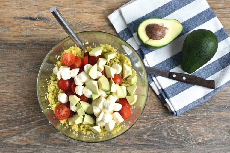 Step 4 - Tricolore Couscous Salad