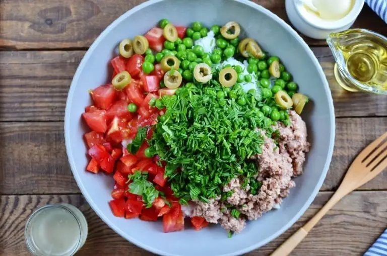 Step 2 - Help-yourself Tuna Rice Salad