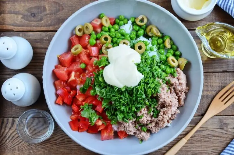 Step 3 - Help-yourself Tuna Rice Salad