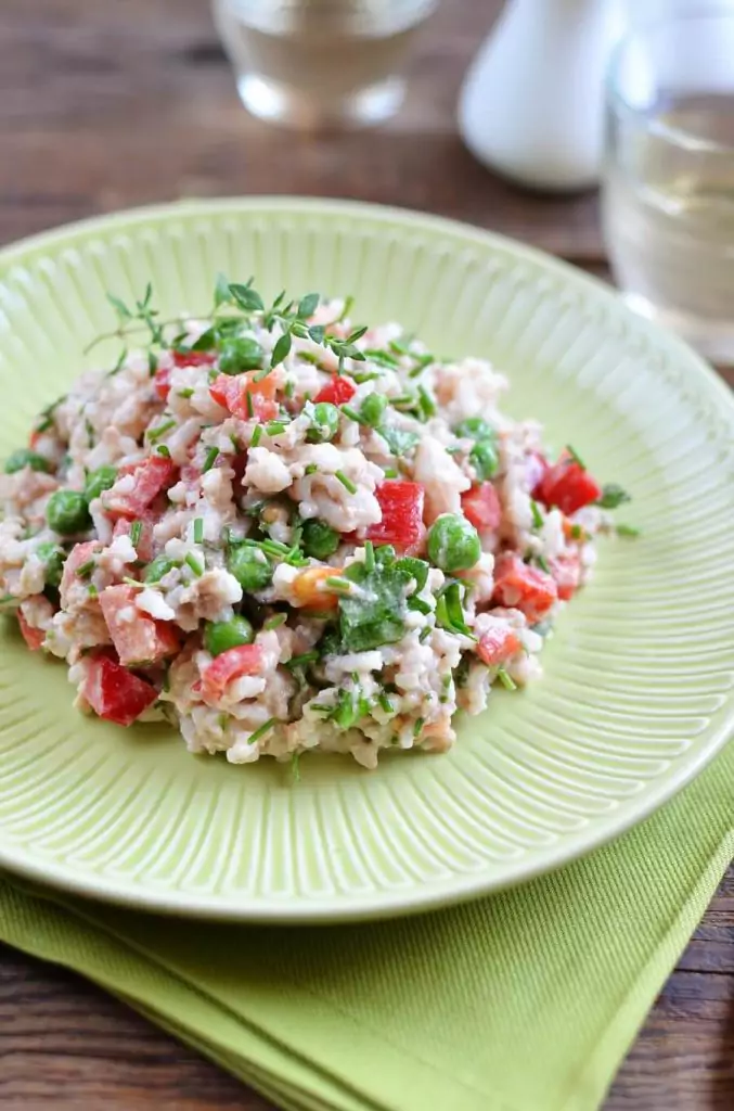 Help-yourself Tuna Rice Salad