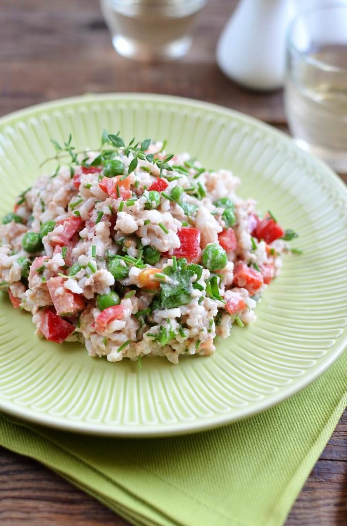 Help-yourself Tuna Rice Salad