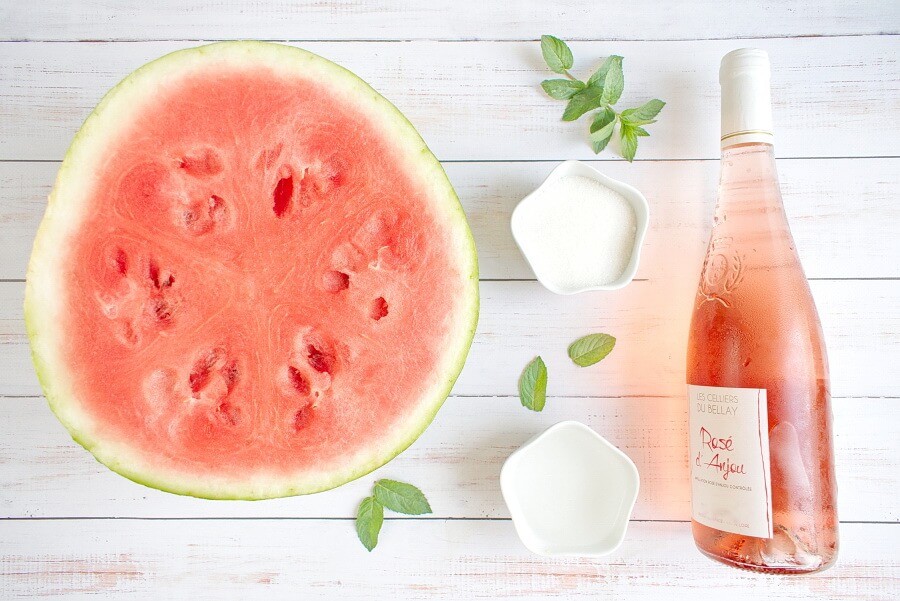 Ingridiens for Watermelon Frose