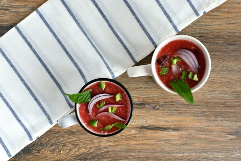 Step 3 - Watermelon Gazpacho
