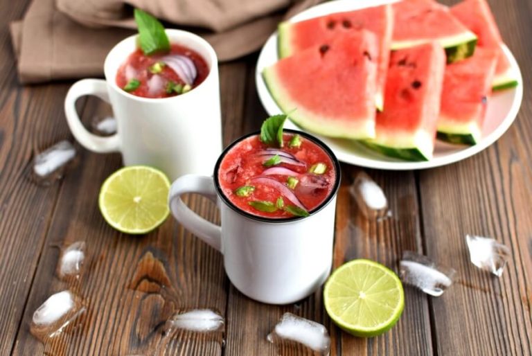 Step 4 - Watermelon Gazpacho