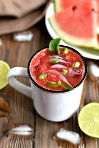 Watermelon Gazpacho