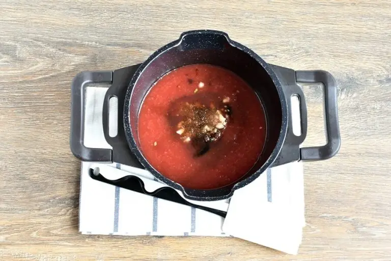Step 1 - Watermelon Homemade BBQ Sauce