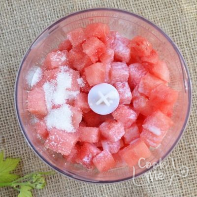 Watermelon Yogurt Popsicles recipe - step 1