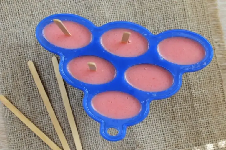 Step 2 - Watermelon Yogurt Popsicles