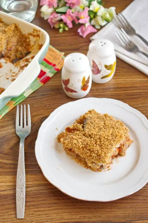White Bean Moussaka