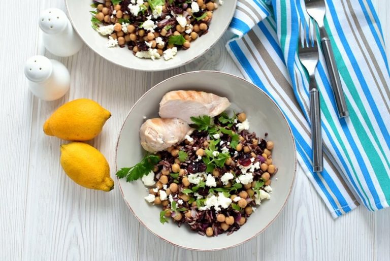Step 5 - Wild Rice and Feta Salad