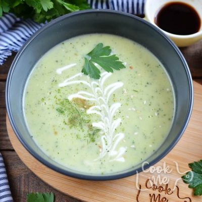 Zucchini Soup with Crеme Fraiche Recipe-How To Make Zucchini Soup with Crеme Fraiche-Delicious Zucchini Soup with Crеme Fraiche