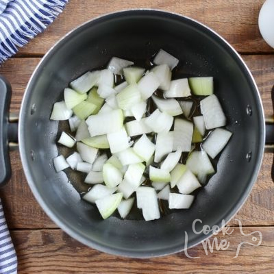 Zucchini Soup with Creme Fraiche recipe - step 1