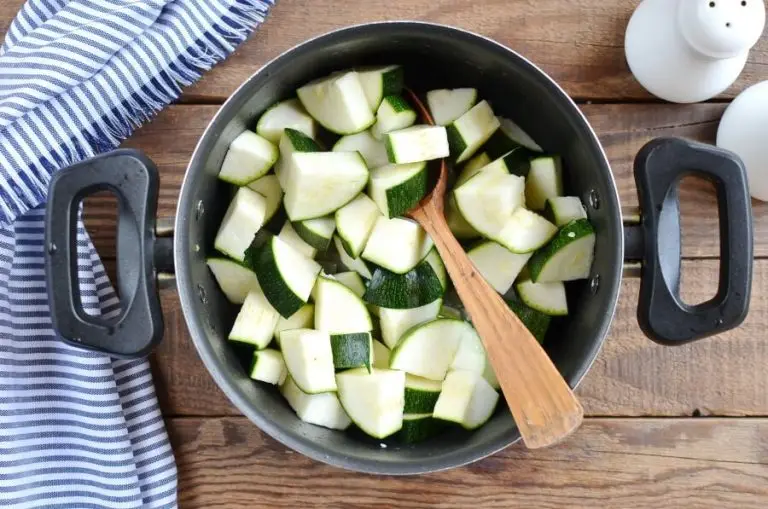 Step 2 - Zucchini Soup with Creme Fraiche