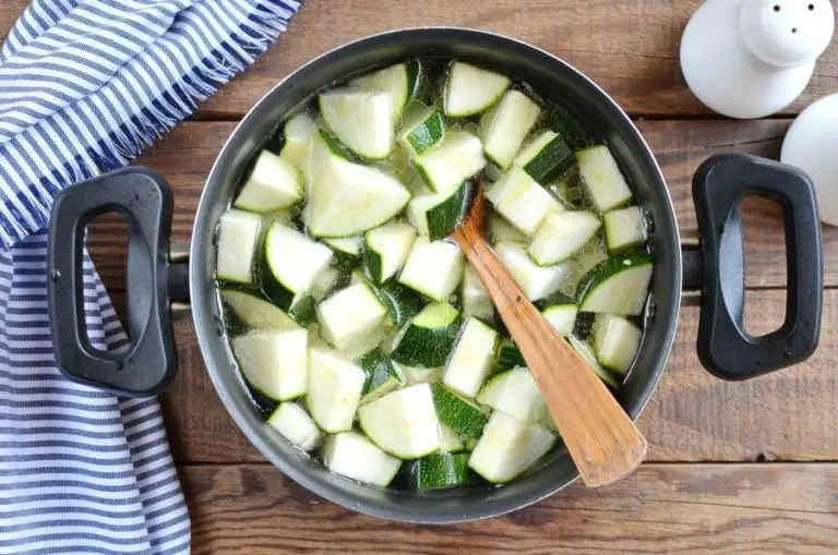 Step 3 - Zucchini Soup with Creme Fraiche
