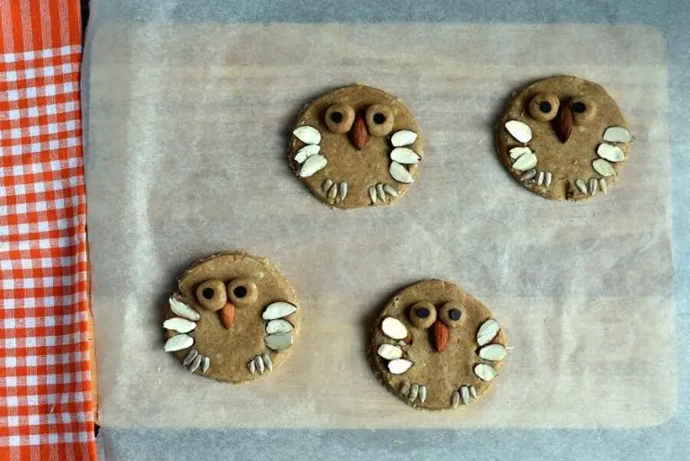 Step 7 - Almond Shortbread Owls