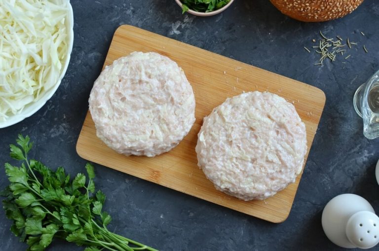 Step 4 - Apple Chicken Burgers and Slaw
