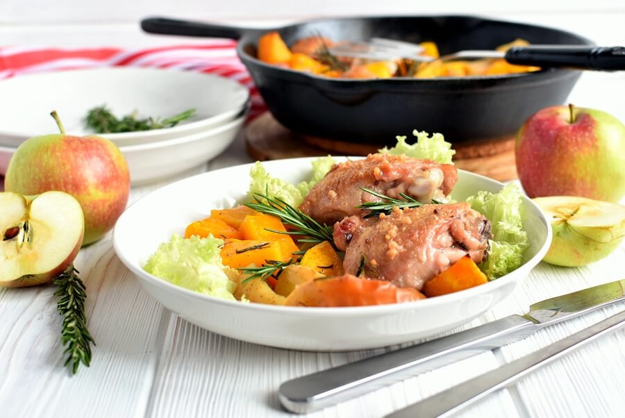 Apple Cider Glazed Chicken