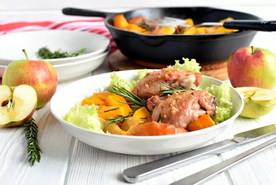 Apple Cider Glazed Chicken