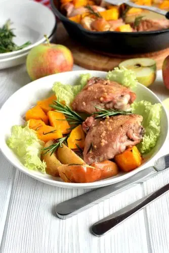Apple Cider Glazed Chicken