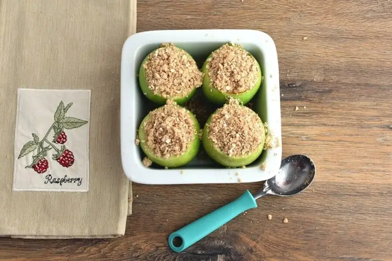 Step 7 - Apple Crisp Stuffed Baked Apples