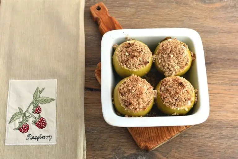 Step 8 - Apple Crisp Stuffed Baked Apples