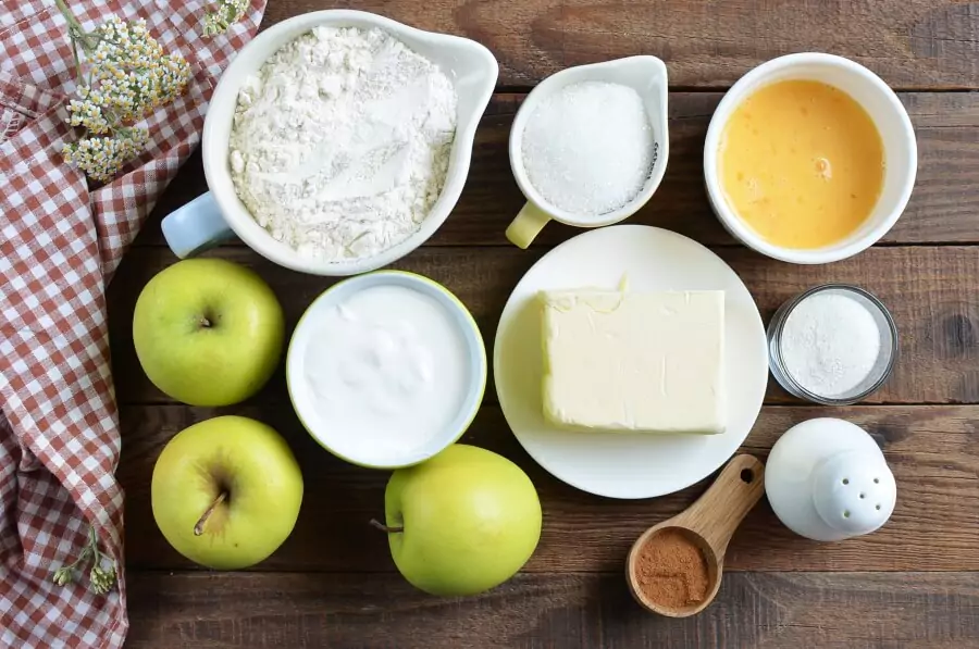 Ingredients for Apple Rose Tart