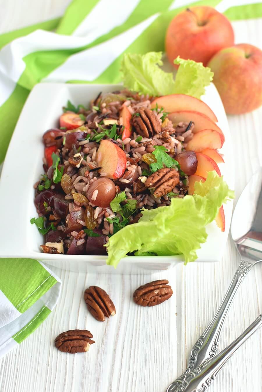 AppleWild Rice Salad Recipe Cook.me Recipes