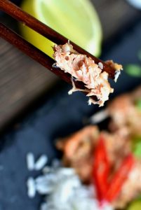 Asian Salmon in Foil