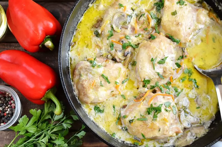 Best Chicken Fricassee