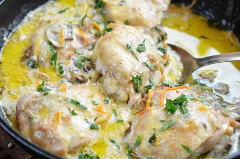 Step 8 - Best Chicken Fricassee