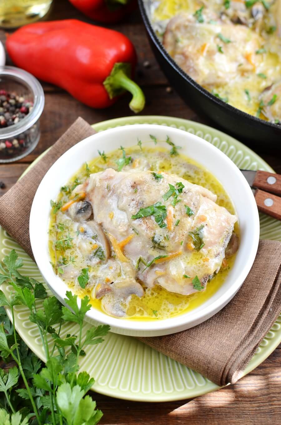 Best Chicken Fricassee Recipe - Cook.me Recipes