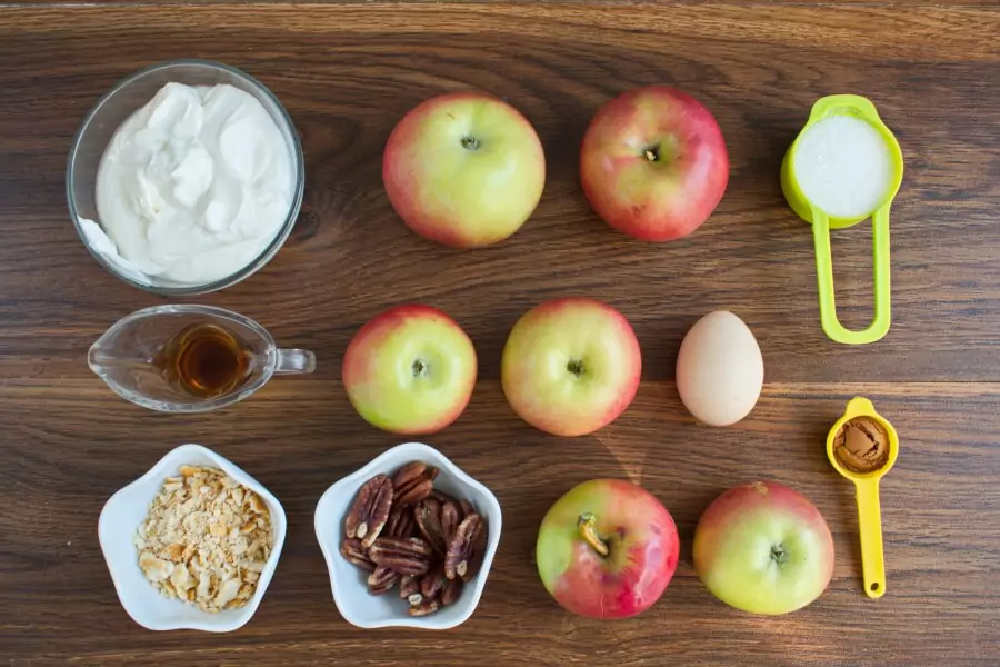Ingredients for Cheesecake Stuffed Baked Apples