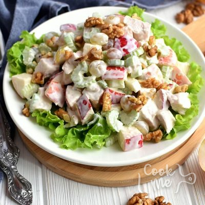 -Chicken Waldorf Salad Recipe-How To Make Chicken Waldorf Salad-Delicious Chicken Waldorf Salad