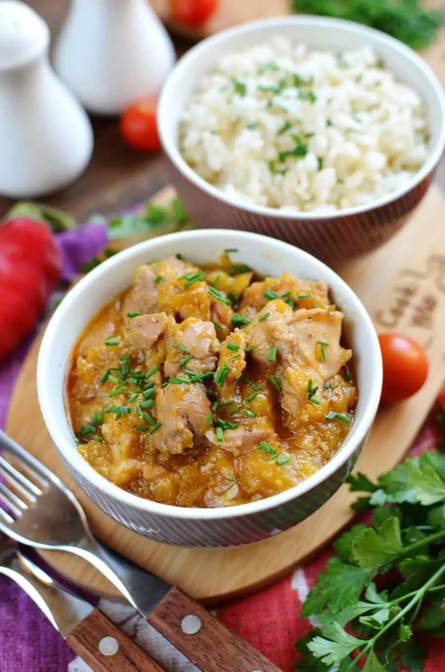 Tasty Chicken and Pumpkin Stew