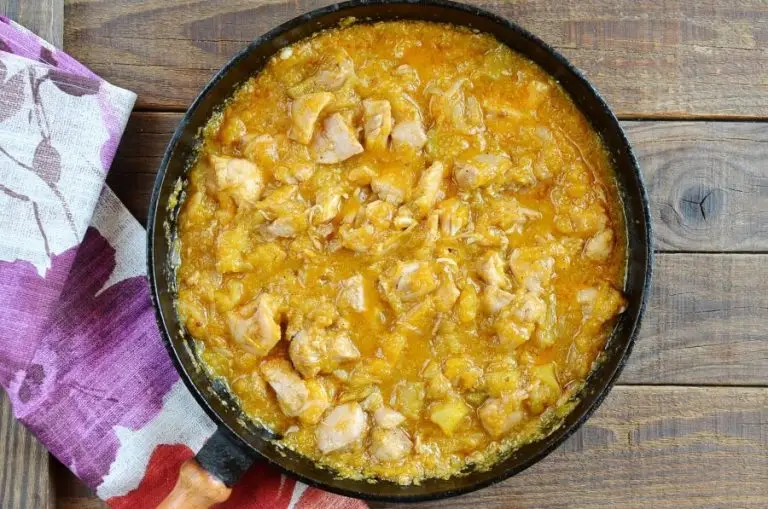 Step 4 - Tasty Chicken and Pumpkin Stew