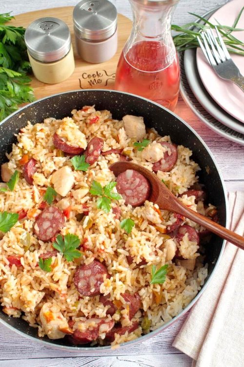 Chicken and Sausage Jambalaya