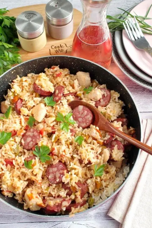 Chicken and Sausage Jambalaya