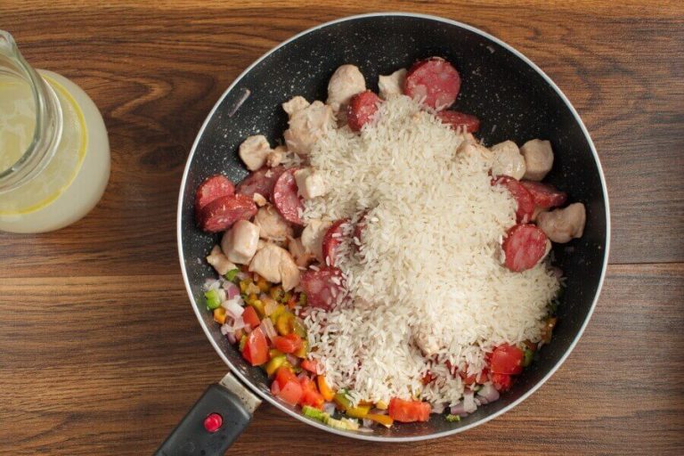 Step 5 - Chicken and Sausage Jambalaya