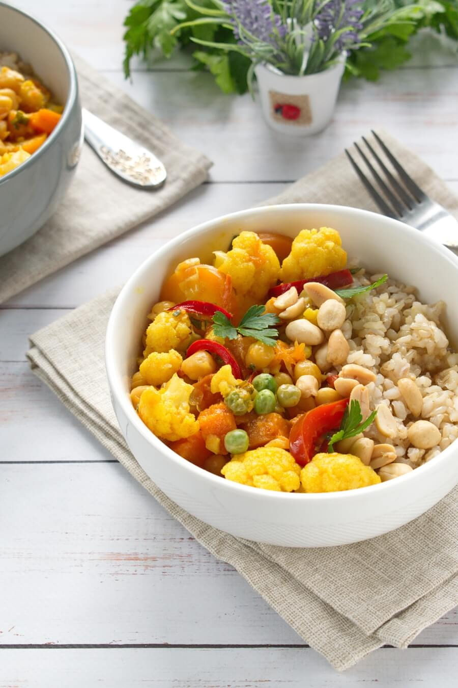 Vegan Chickpea Pumpkin Curry Recipe - COOK.ME