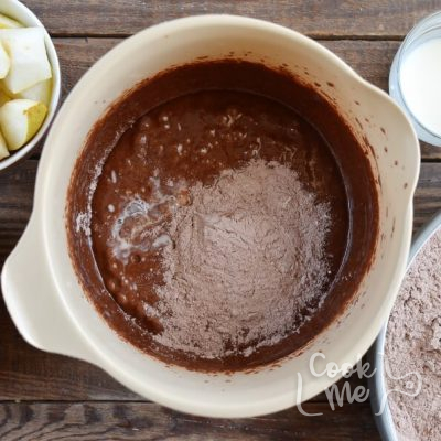 Chocolate Pear Cake recipe - step 6