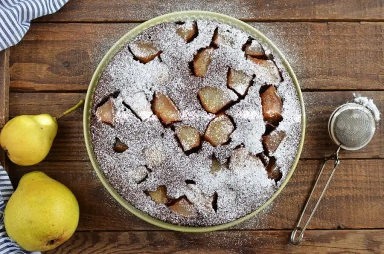 Step 9 - Chocolate Pear Cake